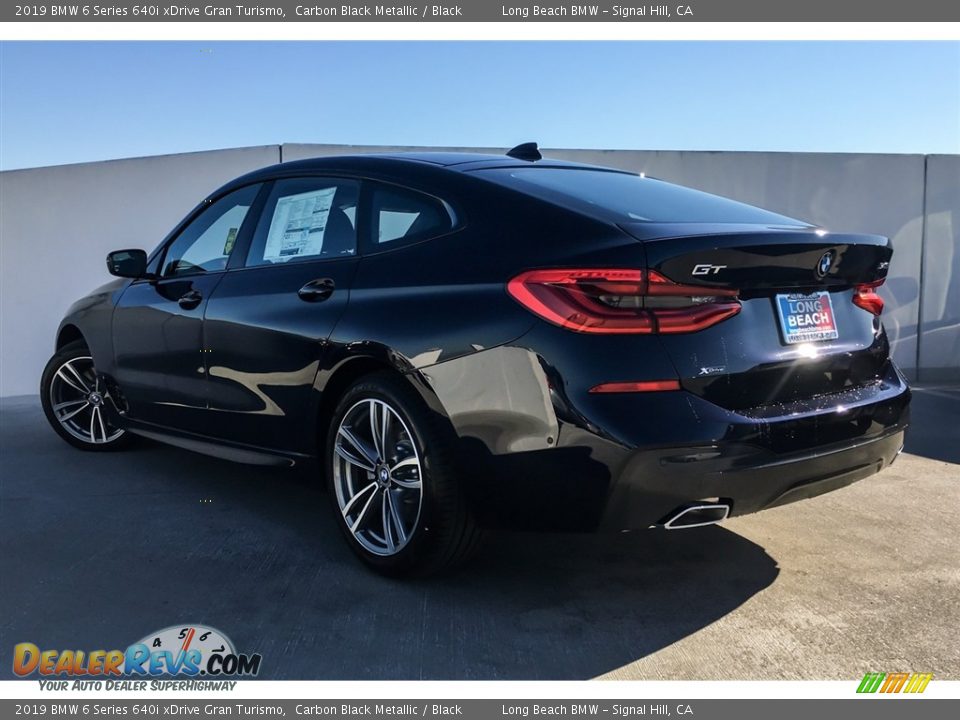 2019 BMW 6 Series 640i xDrive Gran Turismo Carbon Black Metallic / Black Photo #2