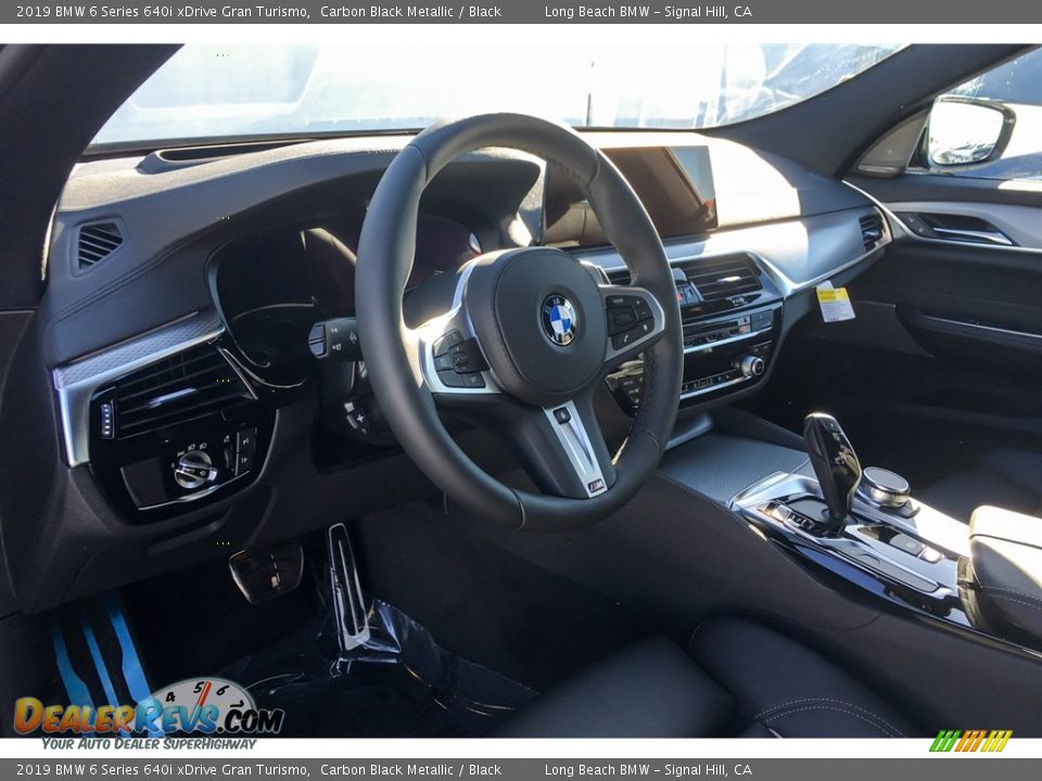2019 BMW 6 Series 640i xDrive Gran Turismo Carbon Black Metallic / Black Photo #4