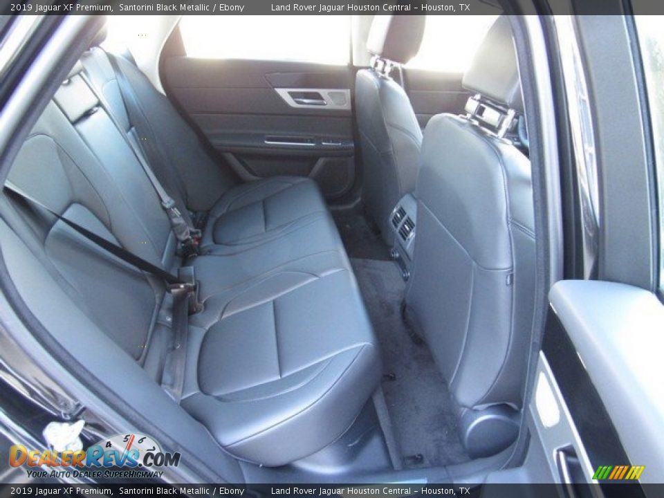 Rear Seat of 2019 Jaguar XF Premium Photo #19