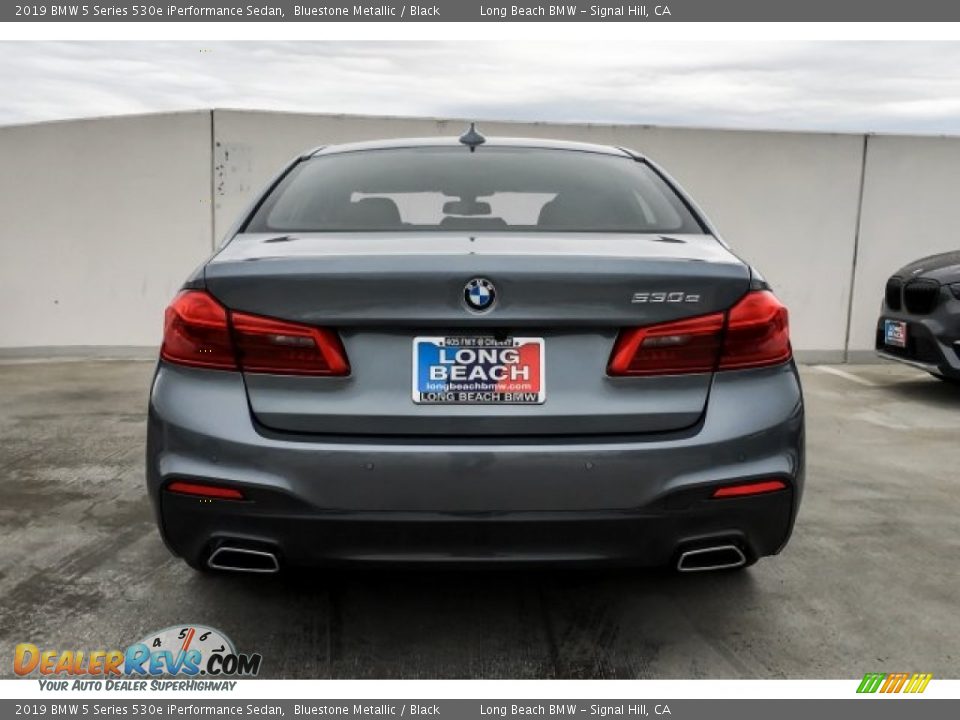 2019 BMW 5 Series 530e iPerformance Sedan Bluestone Metallic / Black Photo #3