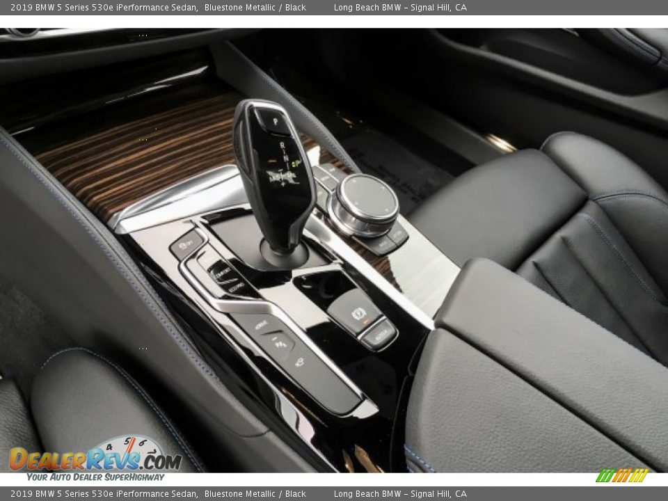 2019 BMW 5 Series 530e iPerformance Sedan Bluestone Metallic / Black Photo #7