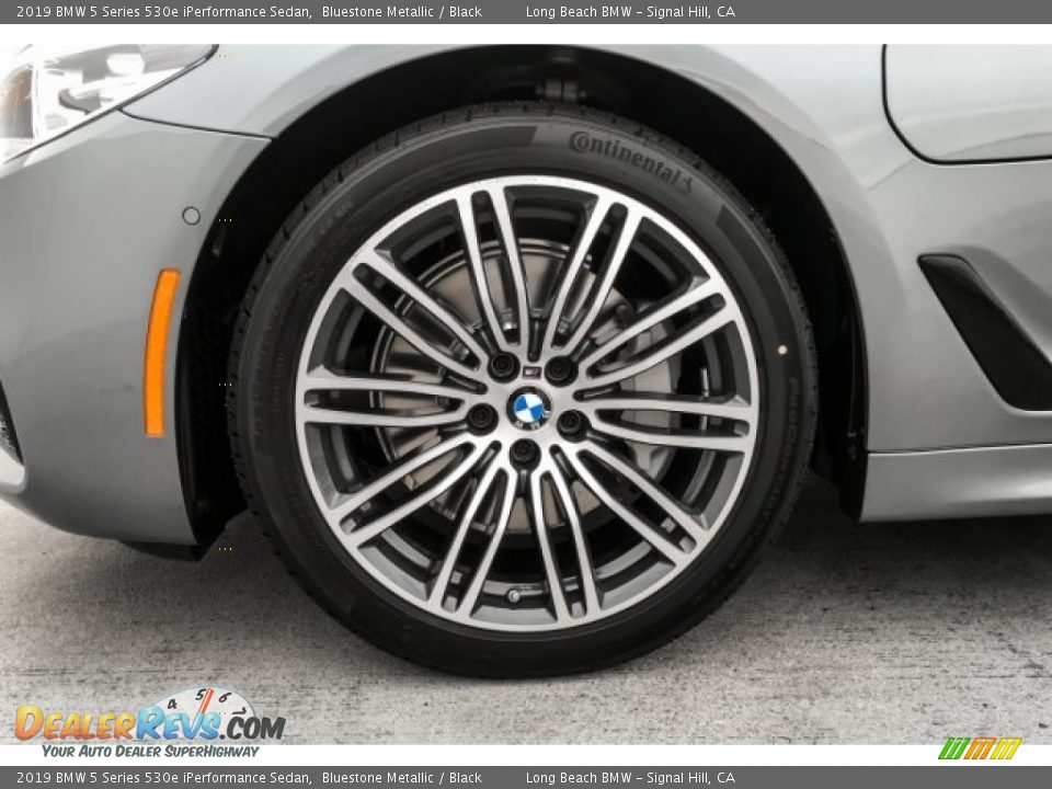2019 BMW 5 Series 530e iPerformance Sedan Bluestone Metallic / Black Photo #9