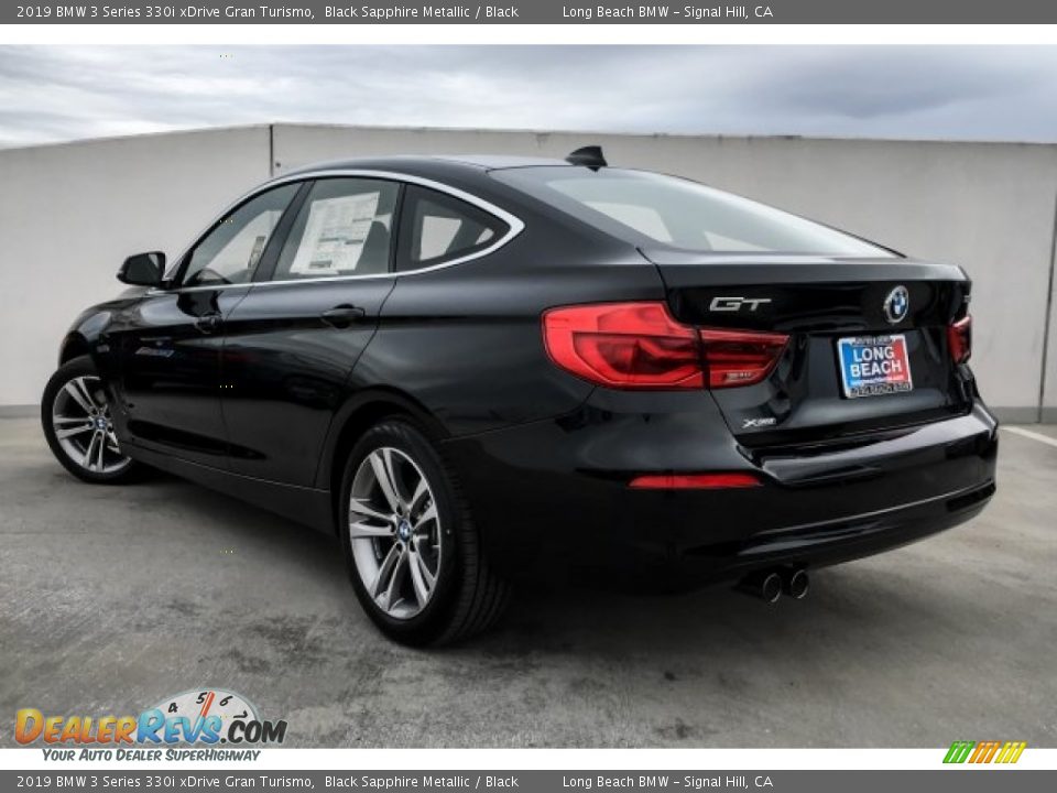 2019 BMW 3 Series 330i xDrive Gran Turismo Black Sapphire Metallic / Black Photo #2