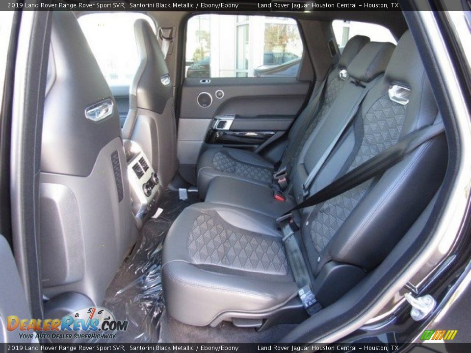Rear Seat of 2019 Land Rover Range Rover Sport SVR Photo #13