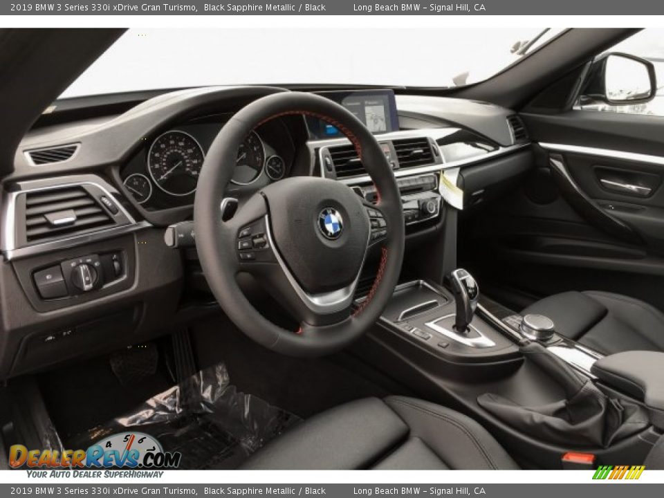 Black Interior - 2019 BMW 3 Series 330i xDrive Gran Turismo Photo #4