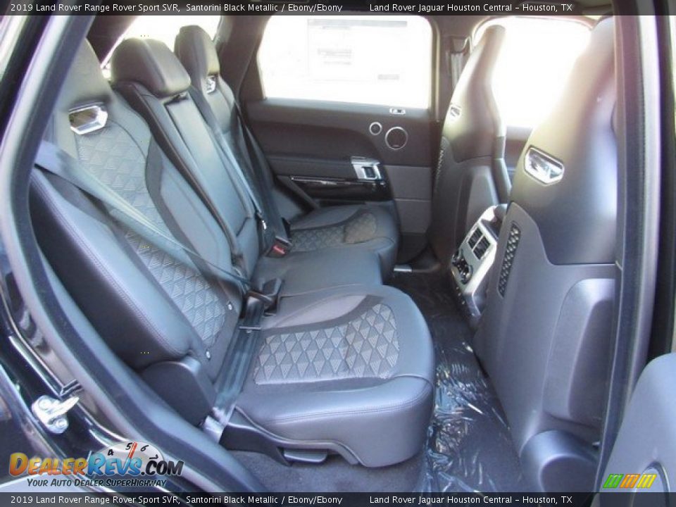Rear Seat of 2019 Land Rover Range Rover Sport SVR Photo #19