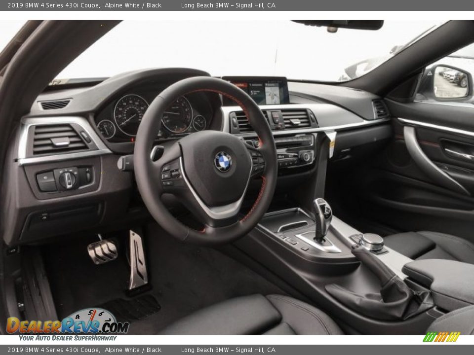 2019 BMW 4 Series 430i Coupe Alpine White / Black Photo #4