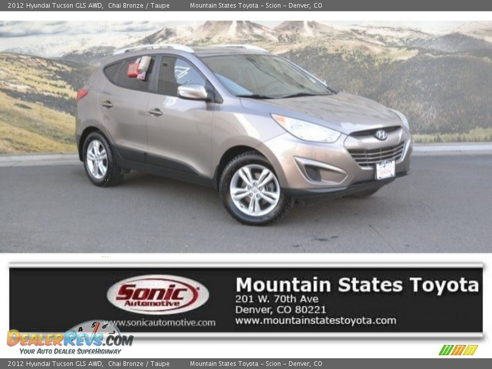 2012 Hyundai Tucson GLS AWD Chai Bronze / Taupe Photo #1