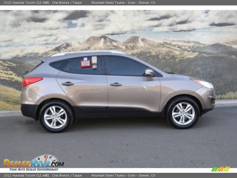 2012 Hyundai Tucson GLS AWD Chai Bronze / Taupe Photo #2
