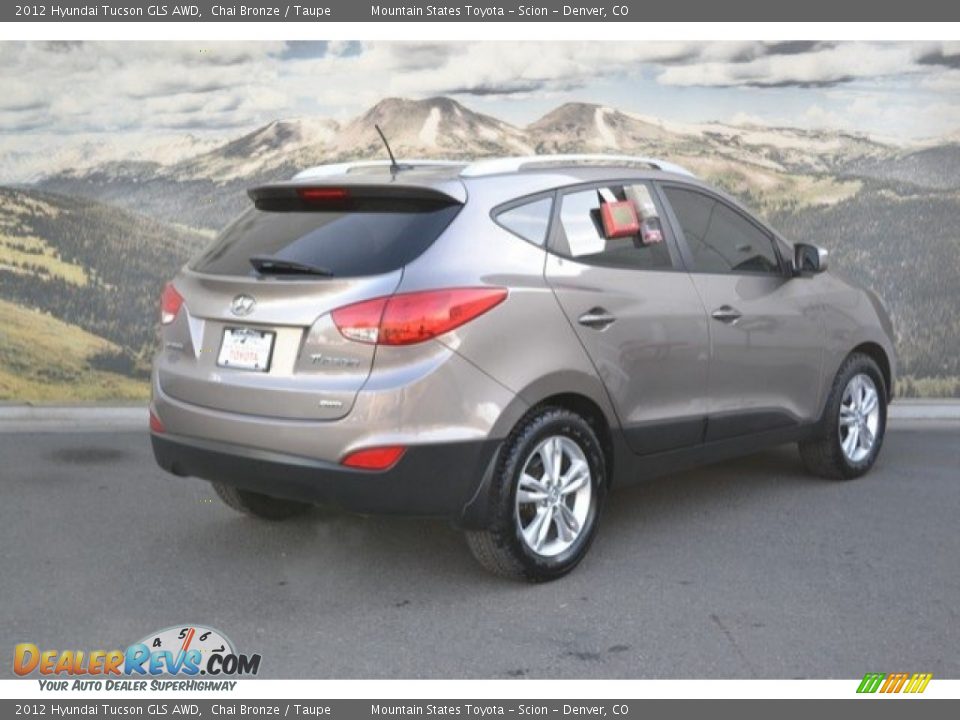 2012 Hyundai Tucson GLS AWD Chai Bronze / Taupe Photo #3