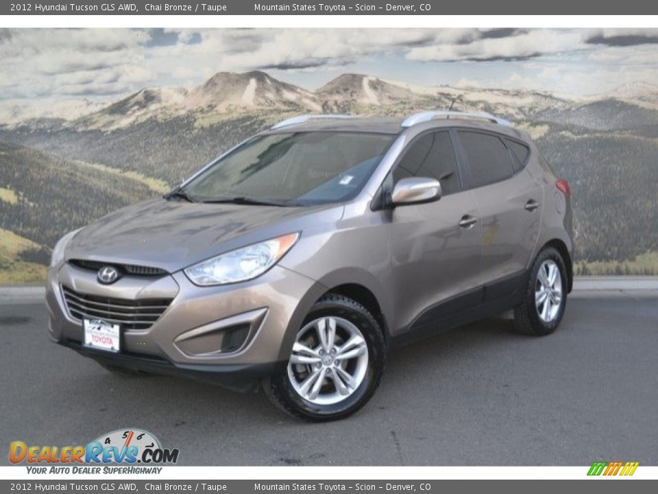 2012 Hyundai Tucson GLS AWD Chai Bronze / Taupe Photo #5