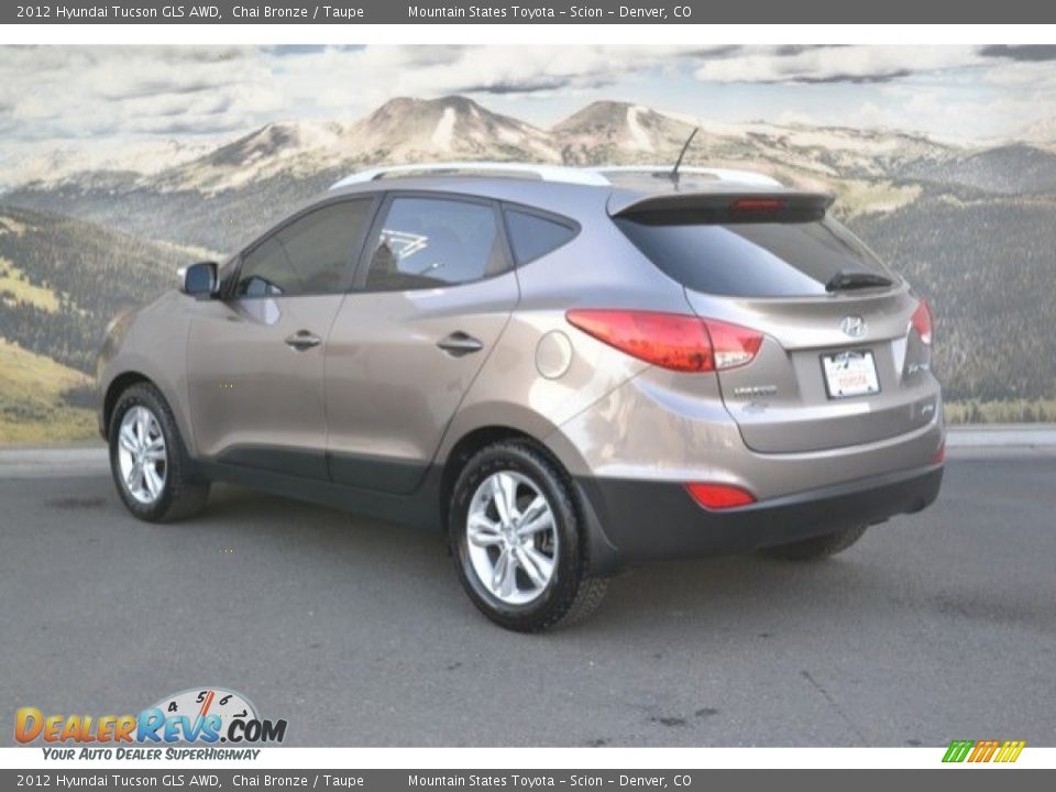 2012 Hyundai Tucson GLS AWD Chai Bronze / Taupe Photo #8