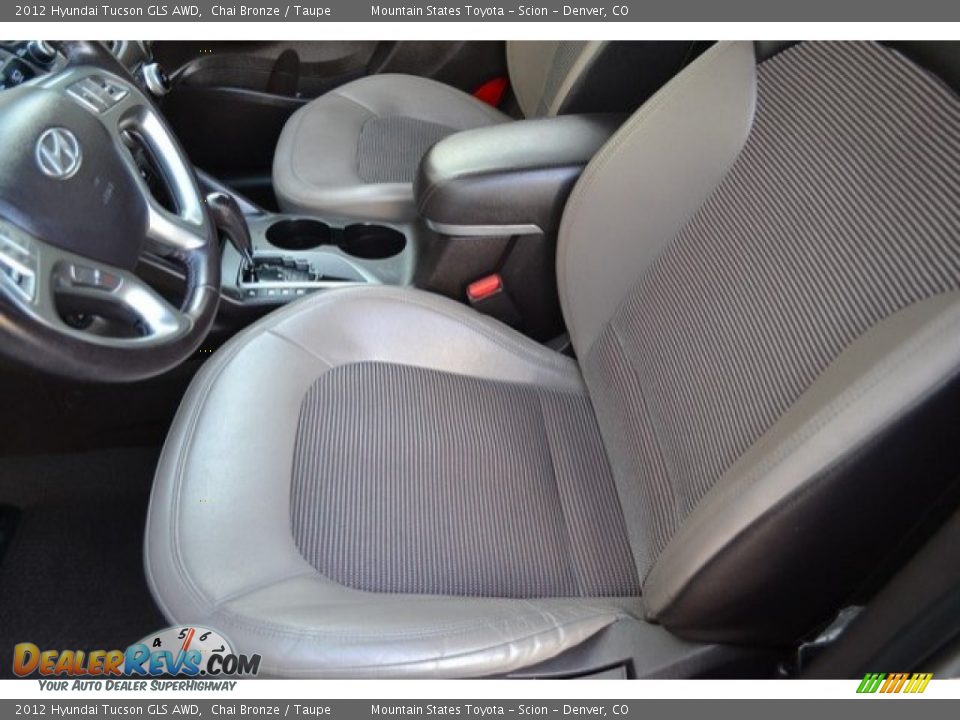 2012 Hyundai Tucson GLS AWD Chai Bronze / Taupe Photo #11