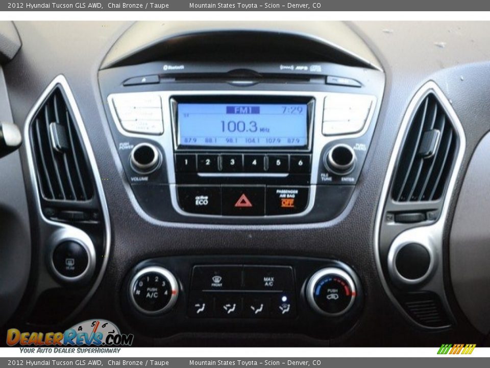 2012 Hyundai Tucson GLS AWD Chai Bronze / Taupe Photo #14