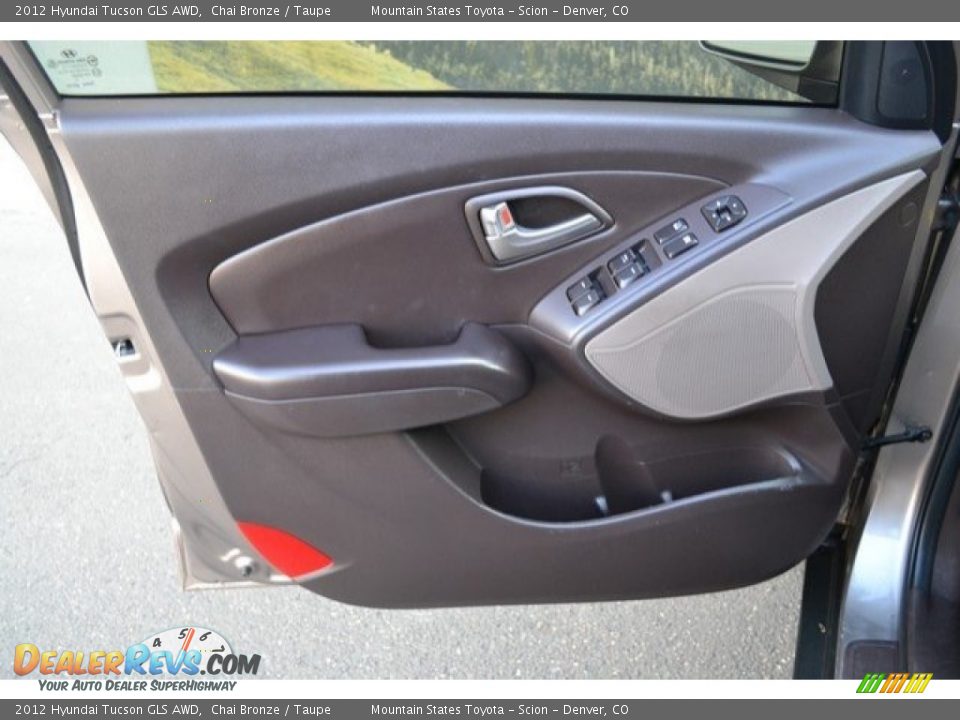 2012 Hyundai Tucson GLS AWD Chai Bronze / Taupe Photo #24