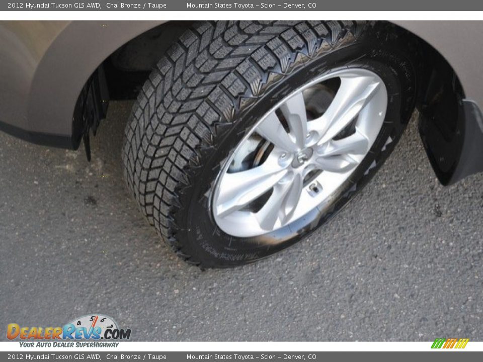 2012 Hyundai Tucson GLS AWD Chai Bronze / Taupe Photo #28