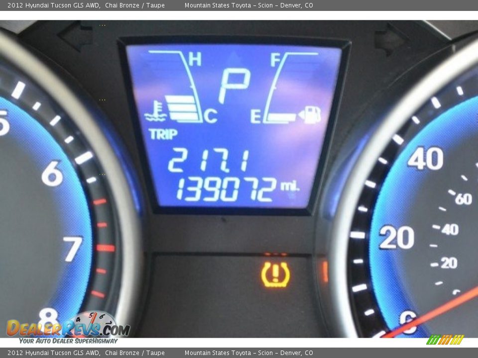 2012 Hyundai Tucson GLS AWD Chai Bronze / Taupe Photo #29