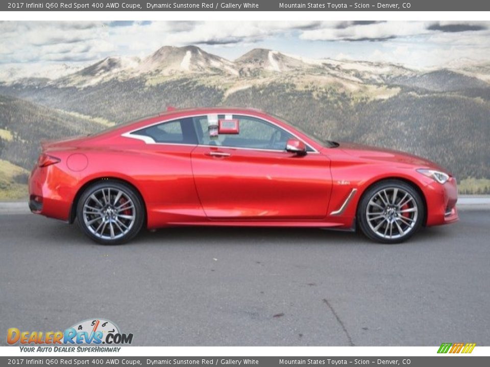 Dynamic Sunstone Red 2017 Infiniti Q60 Red Sport 400 AWD Coupe Photo #2