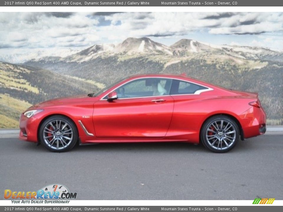 Dynamic Sunstone Red 2017 Infiniti Q60 Red Sport 400 AWD Coupe Photo #6