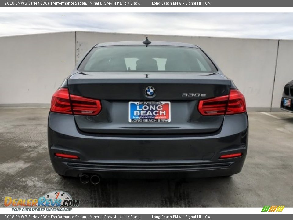 2018 BMW 3 Series 330e iPerformance Sedan Mineral Grey Metallic / Black Photo #3