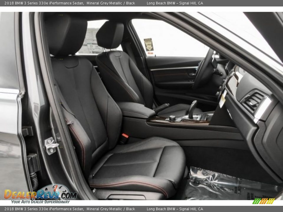2018 BMW 3 Series 330e iPerformance Sedan Mineral Grey Metallic / Black Photo #5