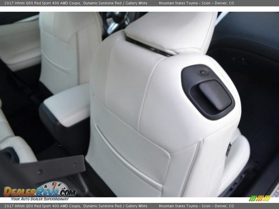 2017 Infiniti Q60 Red Sport 400 AWD Coupe Dynamic Sunstone Red / Gallery White Photo #21