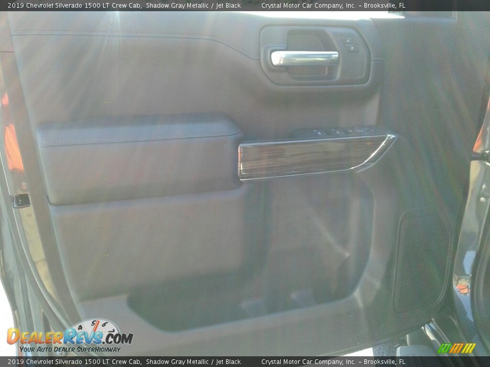 2019 Chevrolet Silverado 1500 LT Crew Cab Shadow Gray Metallic / Jet Black Photo #17