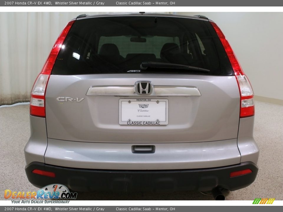 2007 Honda CR-V EX 4WD Whistler Silver Metallic / Gray Photo #11