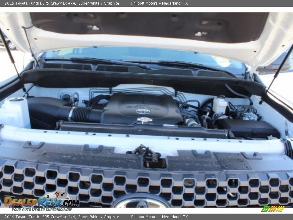 2019 Toyota Tundra SR5 CrewMax 4x4 Super White / Graphite Photo #22