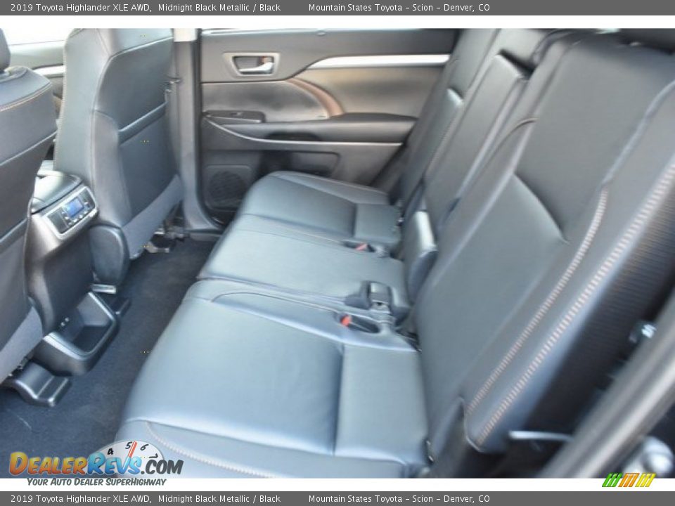 2019 Toyota Highlander XLE AWD Midnight Black Metallic / Black Photo #15