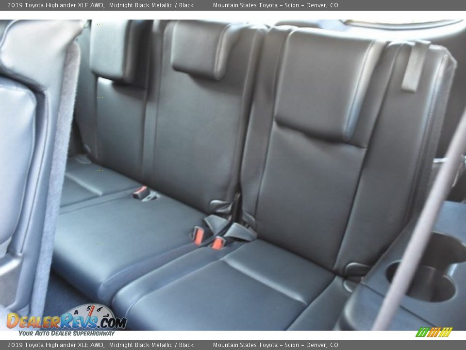 2019 Toyota Highlander XLE AWD Midnight Black Metallic / Black Photo #22