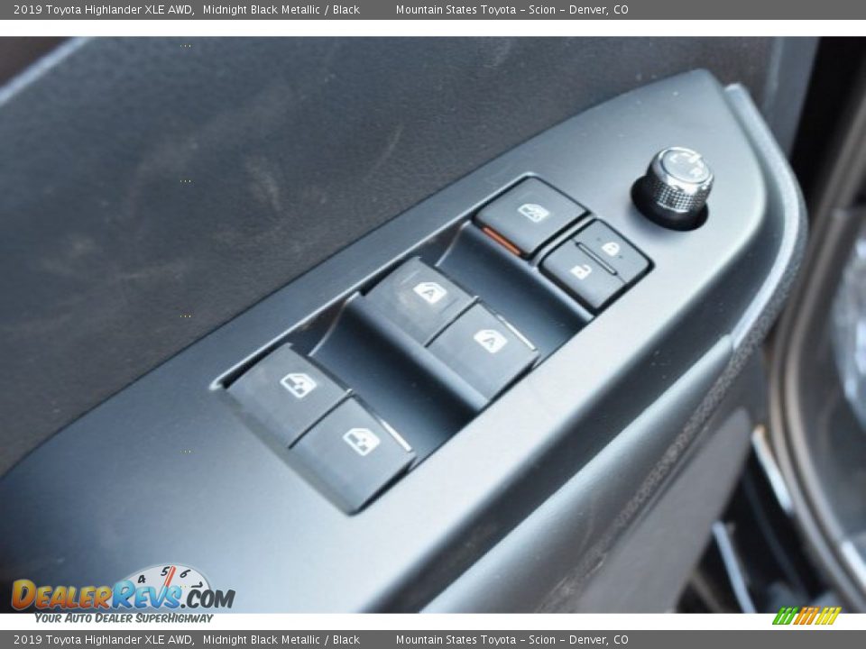 2019 Toyota Highlander XLE AWD Midnight Black Metallic / Black Photo #27