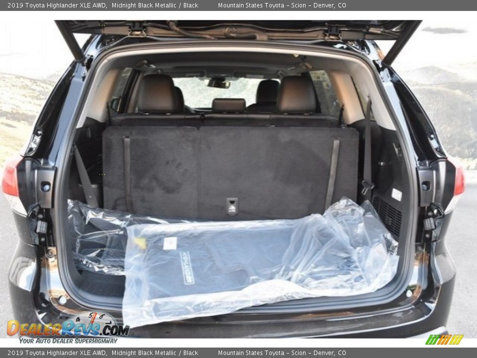 2019 Toyota Highlander XLE AWD Midnight Black Metallic / Black Photo #33