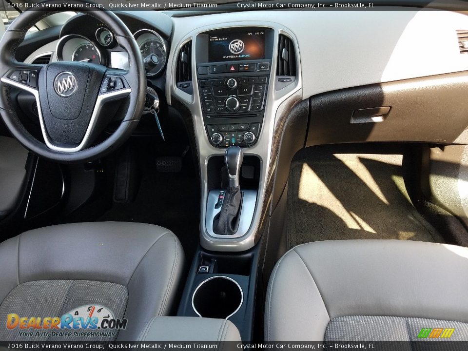 2016 Buick Verano Verano Group Quicksilver Metallic / Medium Titanium Photo #13