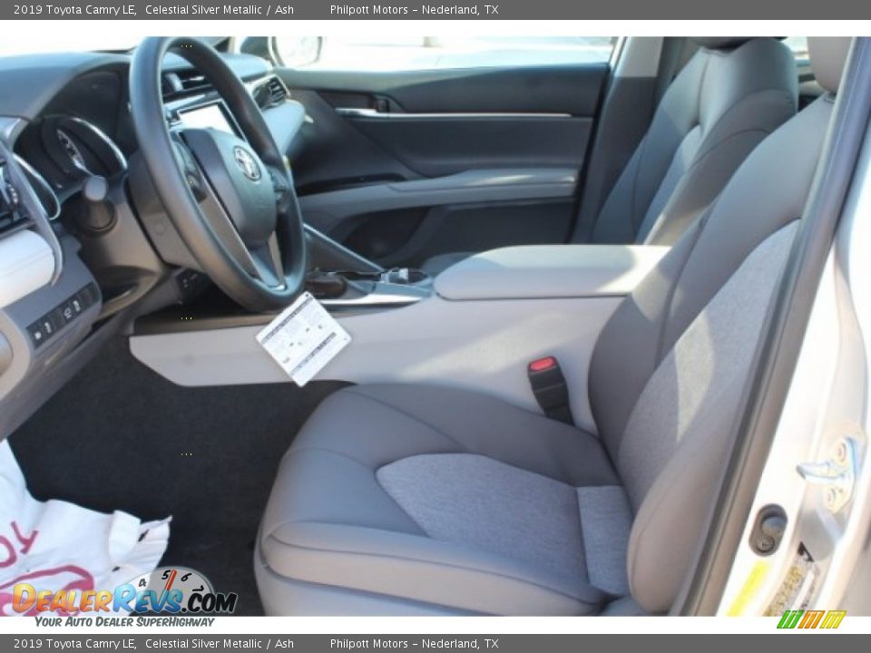 2019 Toyota Camry LE Celestial Silver Metallic / Ash Photo #10