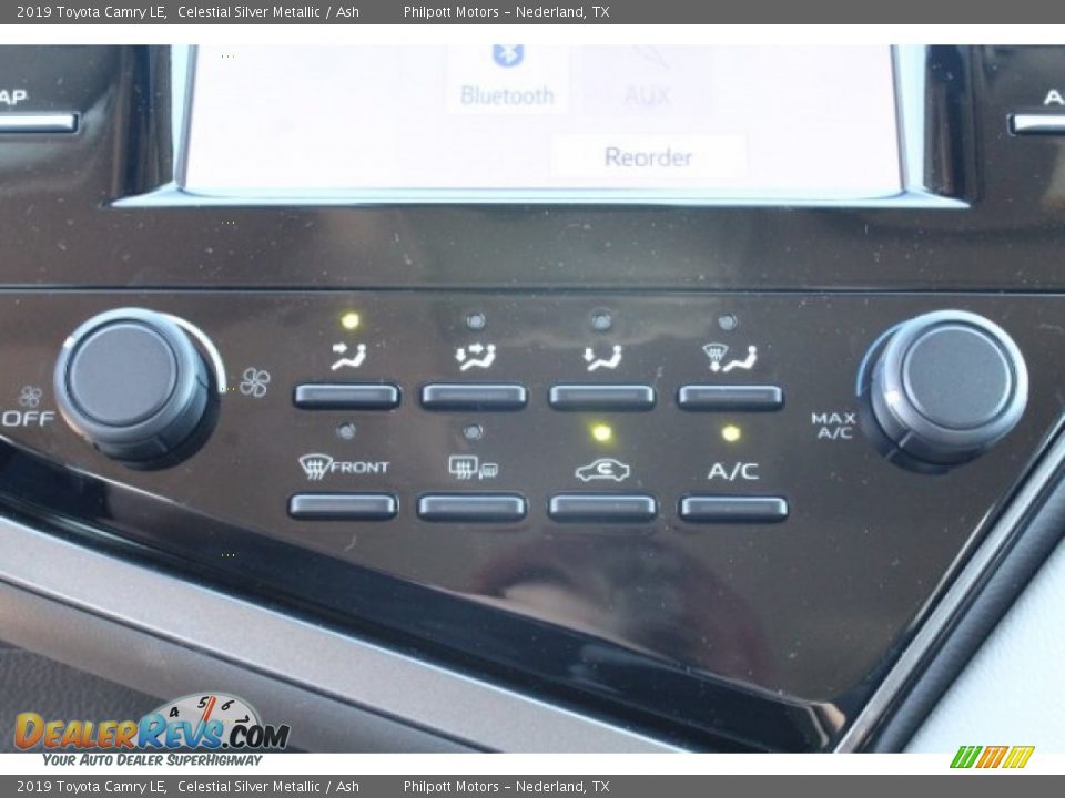 2019 Toyota Camry LE Celestial Silver Metallic / Ash Photo #14