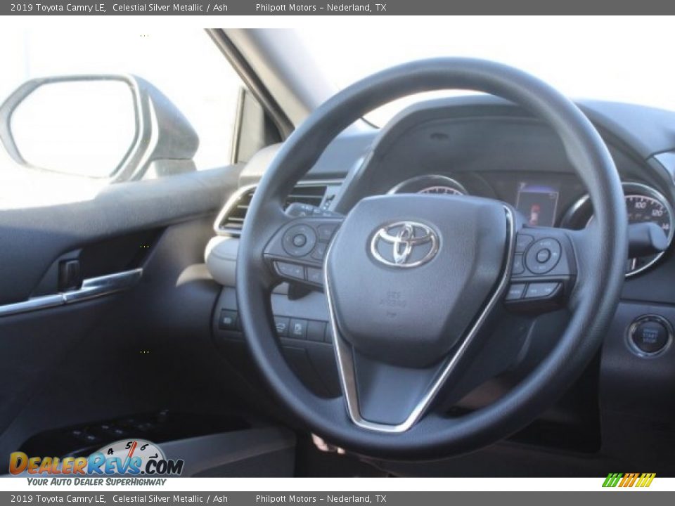 2019 Toyota Camry LE Celestial Silver Metallic / Ash Photo #21