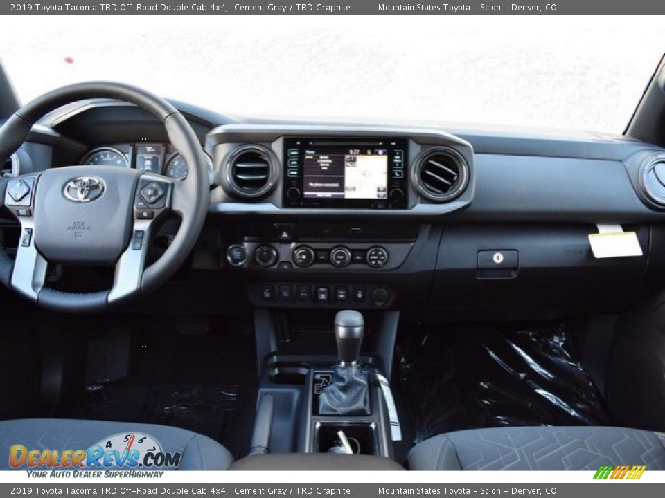 2019 Toyota Tacoma TRD Off-Road Double Cab 4x4 Cement Gray / TRD Graphite Photo #8