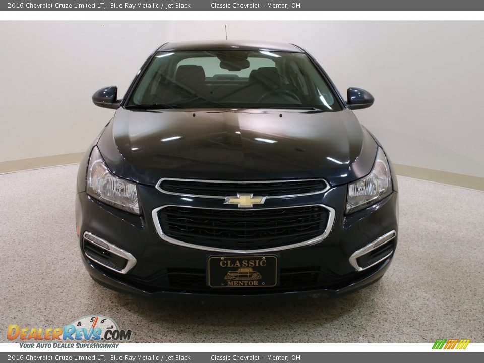 2016 Chevrolet Cruze Limited LT Blue Ray Metallic / Jet Black Photo #2