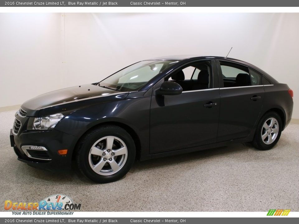 2016 Chevrolet Cruze Limited LT Blue Ray Metallic / Jet Black Photo #3