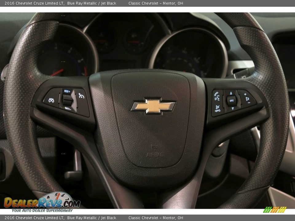 2016 Chevrolet Cruze Limited LT Blue Ray Metallic / Jet Black Photo #6