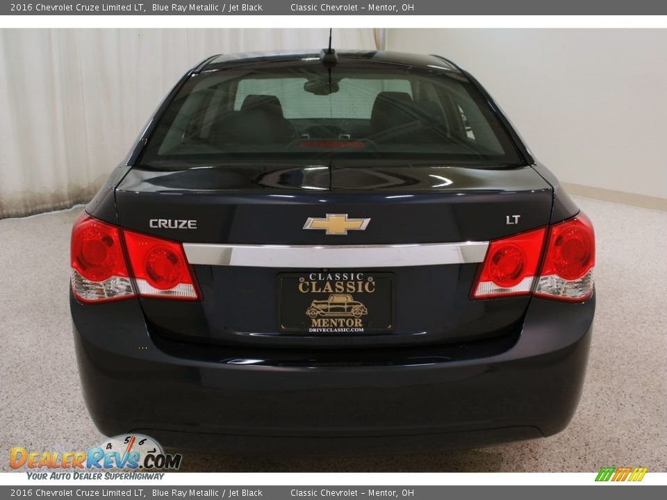 2016 Chevrolet Cruze Limited LT Blue Ray Metallic / Jet Black Photo #18