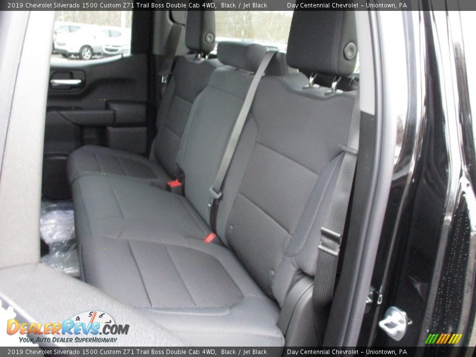 Rear Seat of 2019 Chevrolet Silverado 1500 Custom Z71 Trail Boss Double Cab 4WD Photo #12