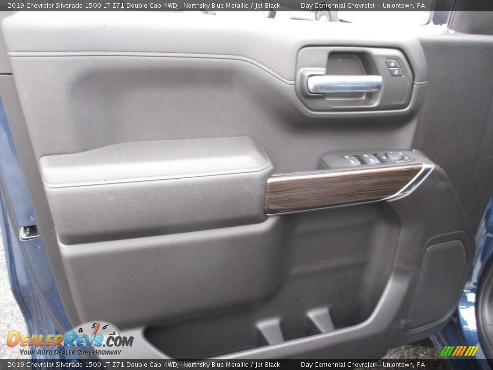 2019 Chevrolet Silverado 1500 LT Z71 Double Cab 4WD Northsky Blue Metallic / Jet Black Photo #11