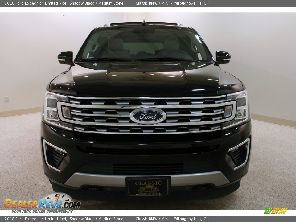 2018 Ford Expedition Limited 4x4 Shadow Black / Medium Stone Photo #2