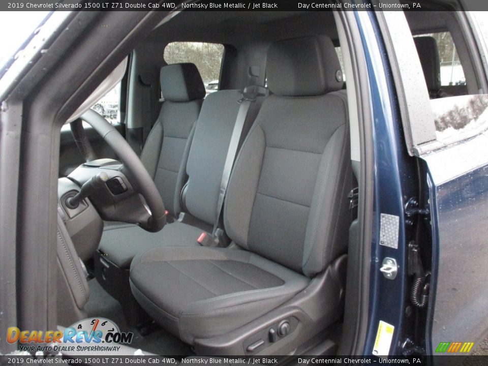 Front Seat of 2019 Chevrolet Silverado 1500 LT Z71 Double Cab 4WD Photo #12