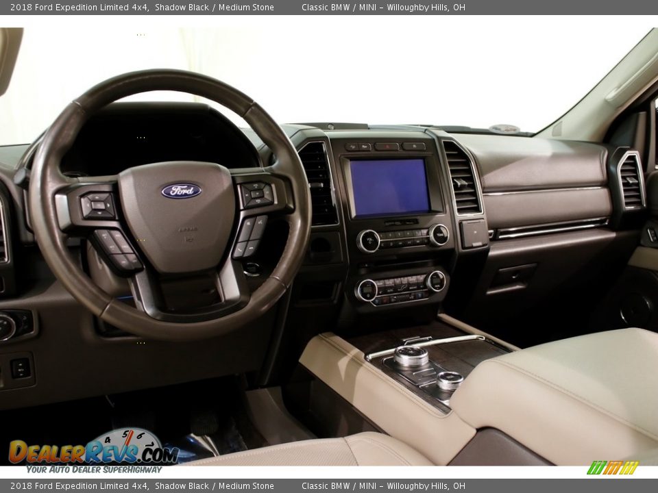 2018 Ford Expedition Limited 4x4 Shadow Black / Medium Stone Photo #9