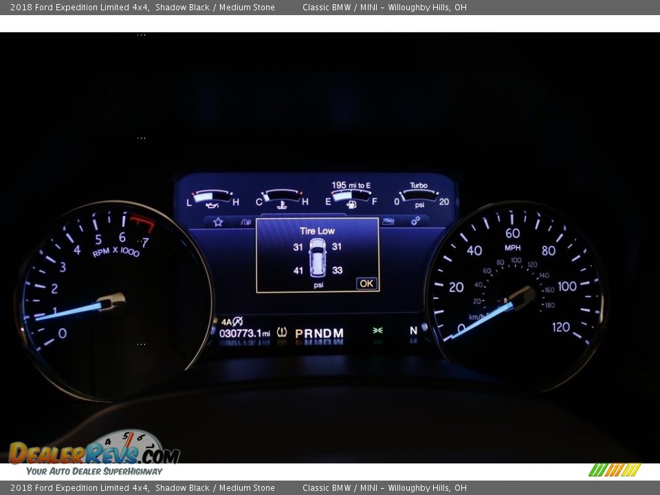 2018 Ford Expedition Limited 4x4 Shadow Black / Medium Stone Photo #11