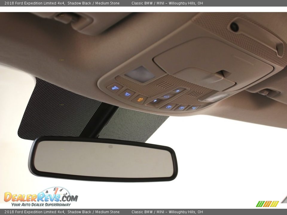 2018 Ford Expedition Limited 4x4 Shadow Black / Medium Stone Photo #12