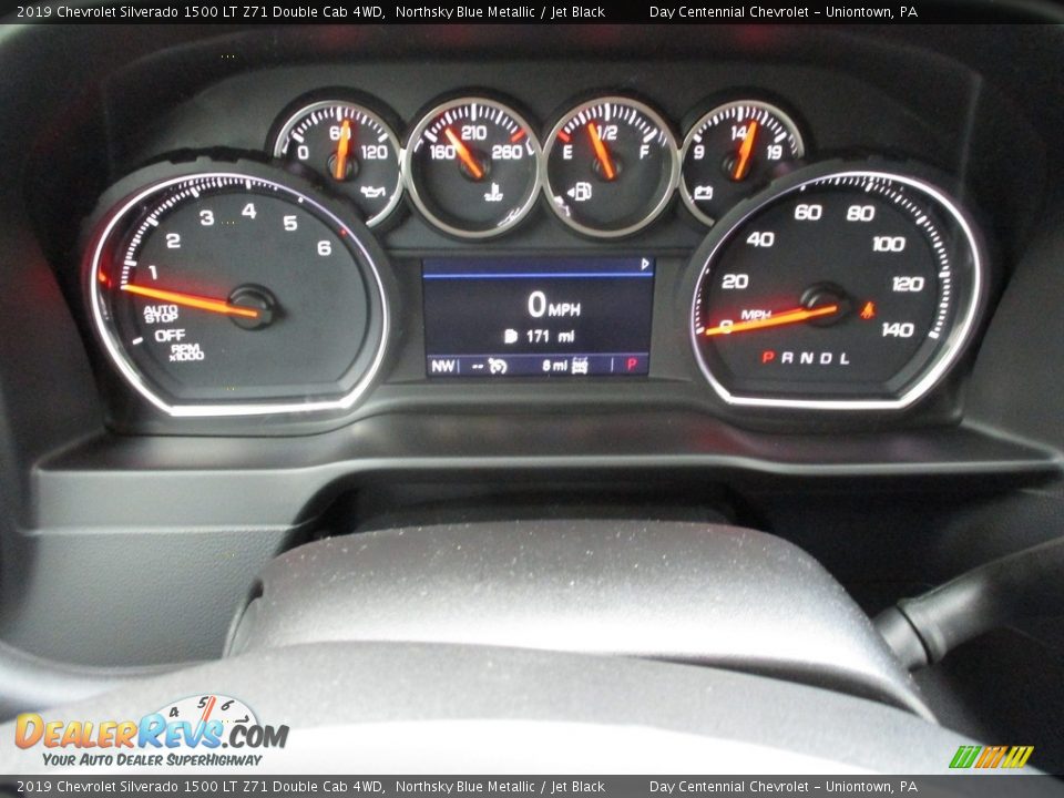 2019 Chevrolet Silverado 1500 LT Z71 Double Cab 4WD Gauges Photo #20